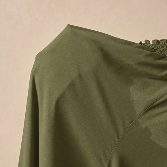 Maternity High Waisted Drawstring Wide leg Pants - Picture 2 of 10